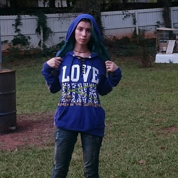 Altered Pink Hoodie - Picture 6 of 8